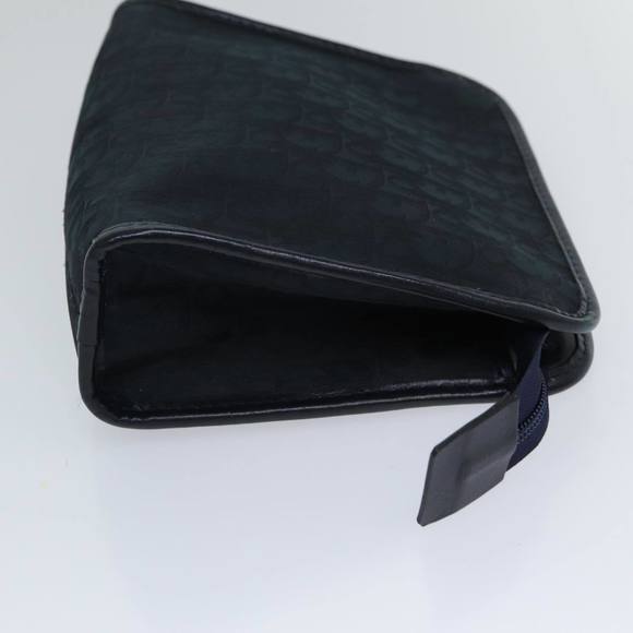 Christian Dior Trotter Canvas Clutch Bag Navy Auth ep4432 - Picture 3 of 16